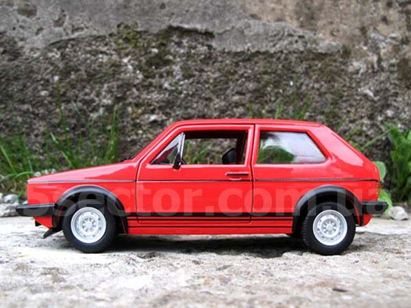 Volkswagen Golf MK1 GTI 1979 Модель 1:24 Красный