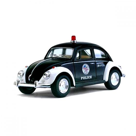 Volkswagen Classical Beetle Police 1967 Коллекционная модель 1:32