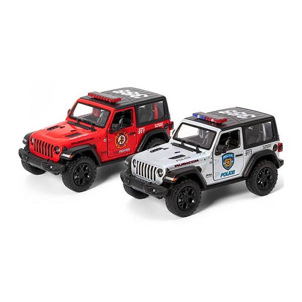 2018 Jeep Wrangler Police/Firefighter Модель 1:36