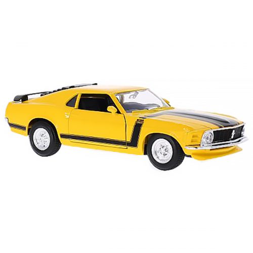 1970 Ford Mustang Boss 302 Модель 1:24 Желтый