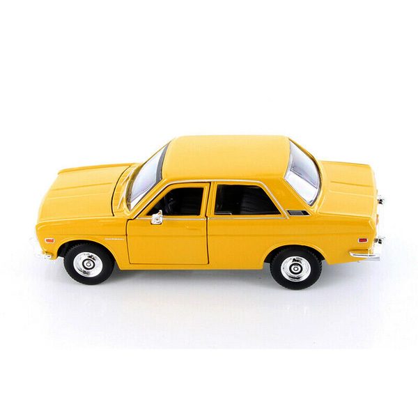 Datsun 510 1971 Коллекционная модель 1:24 Желтый