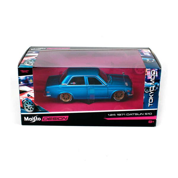 Datsun 510 1971 Tokyo Mod Коллекционная модель 1:24