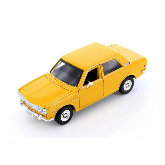 Datsun 510 1971 Коллекционная модель 1:24 Желтый