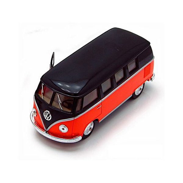 Volkswagen Classical Bus Black Top 1962 Модель 1:32