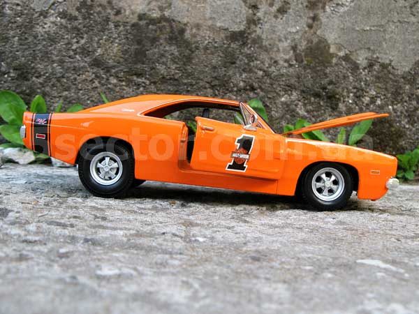 Dodge Charger R/T Harley-Davidson 1969 Коллекционная модель 1:24