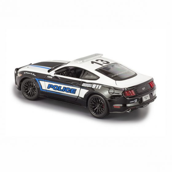 Ford Mustang GT Police 2015 модель автомобиля 1:18