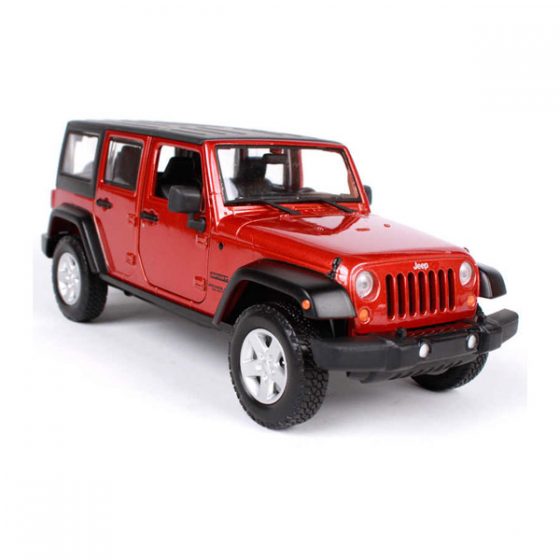Jeep Wrangler Limited 2015 Модель 1:24 Красный