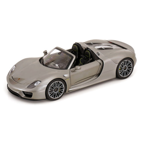 Porsche 918 Spyder 2011 Коллекционная модель 1:18 Серый