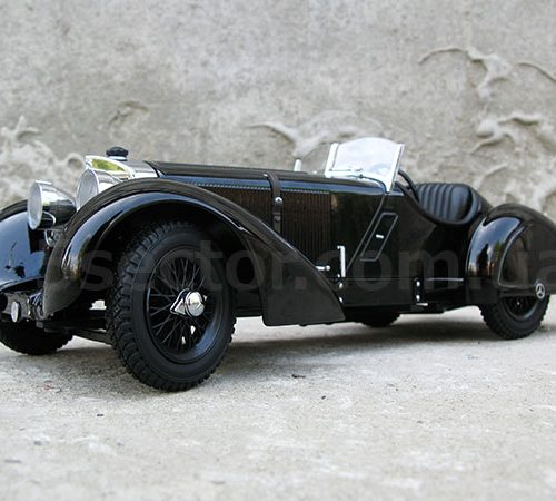 1930 Mercedes-Benz SSK Count Trossi The black prince Модель 1:18