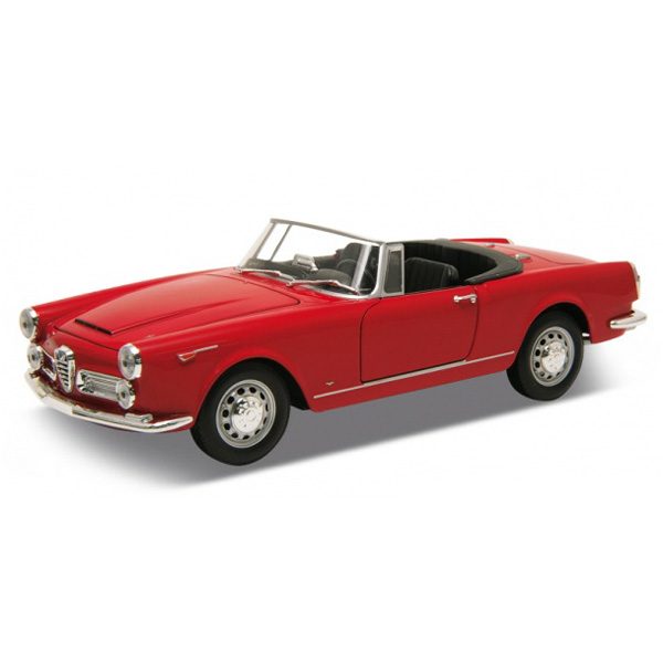 Alfa Romeo 2600 Spider 1960 Open top Модель 1:24 Красный