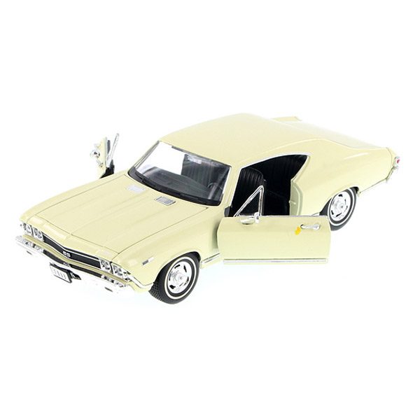 Chevrolet Chevelle SS 396 1968 Модель 1:24 Бежевый