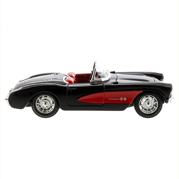 Chevrolet Corvette 1957 Модель 1:24 Черный