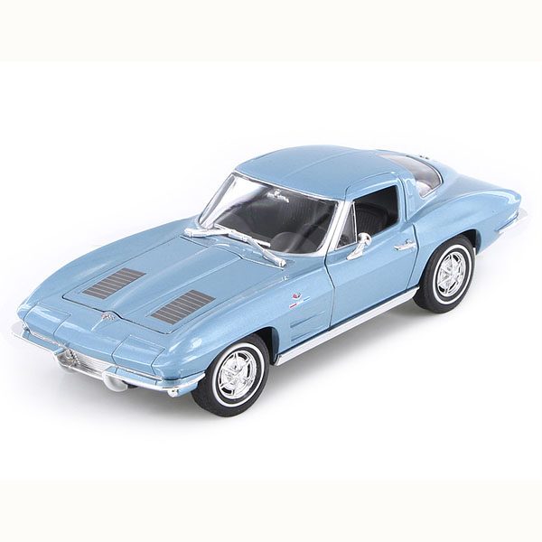 Chevrolet Corvette C2 StingRay 1963 Модель 1:24 Голубой