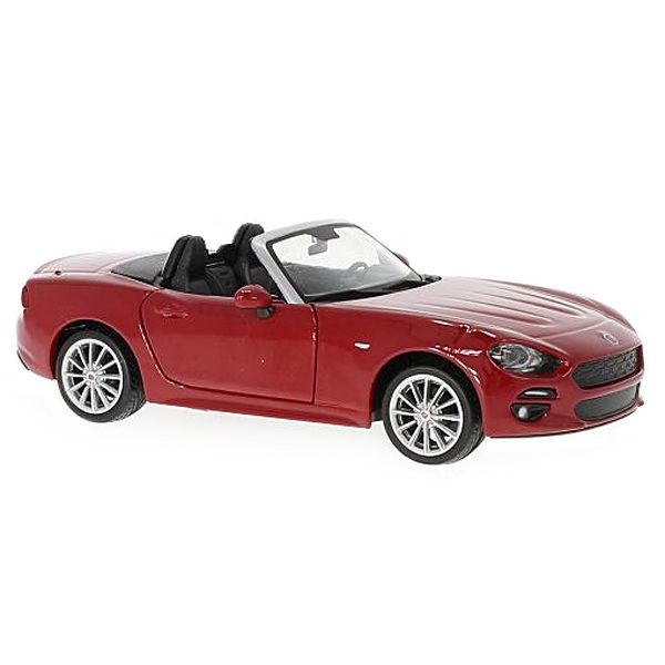 Fiat 124 Spider 2017 Модель 1:24 Красный