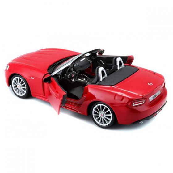 Fiat 124 Spider 2017 Модель 1:24 Красный