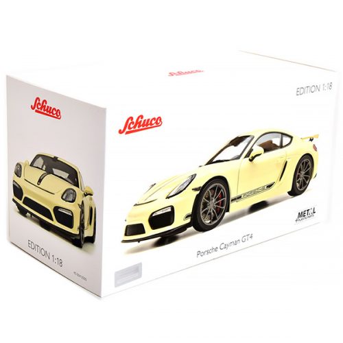 Porsche Cayman GT4 2015 Модель 1:18 Белый