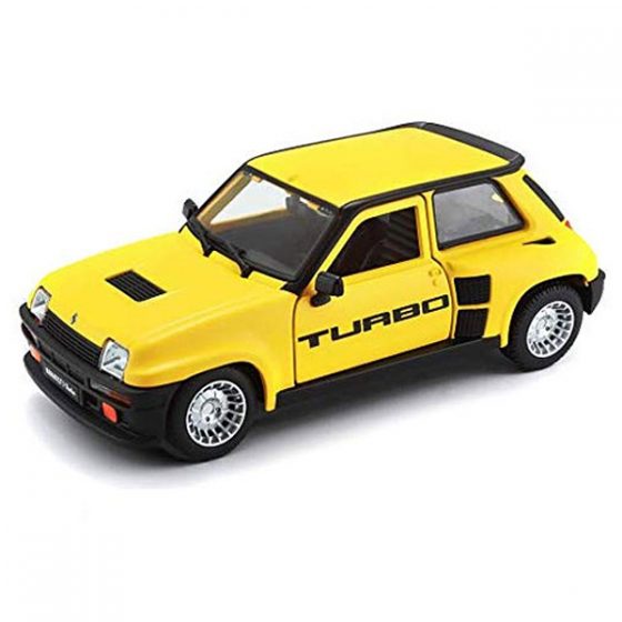 Renault 5 Turbo 1982 Коллекционная модель 1:24 Желтый