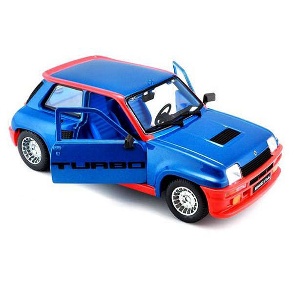 Renault 5 Turbo 1982 Коллекционная модель 1:24 Синий