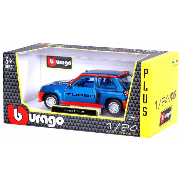 Renault 5 Turbo 1982 Коллекционная модель 1:24 Синий