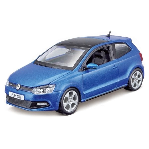 Volkswagen Polo 5 GTI Модель 1:24 Синий