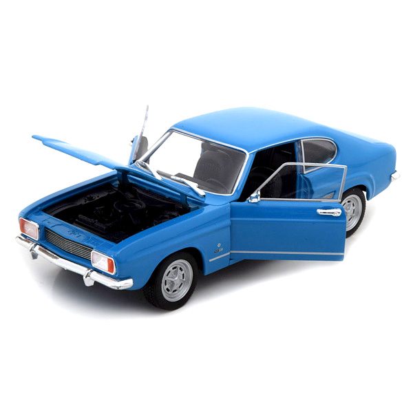 1969 Ford Capri MK I 1600 GT XLR Модель 1:24 Голубой