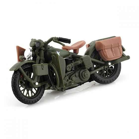 Ford F-1 1948 & Harley-Davidson WLA Flathead 1942 Модель 1:24