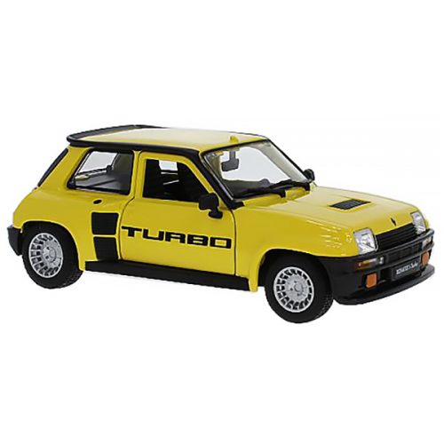 Renault 5 Turbo 1982 Коллекционная модель 1:24 Желтый