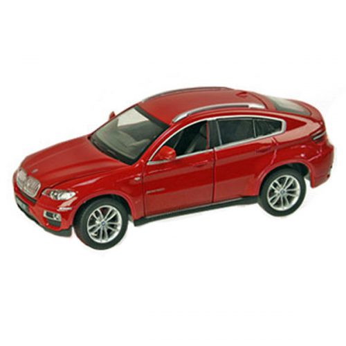 BMW X6 Масштабная модель 1:24 Красный