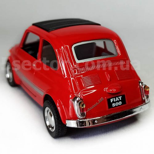 Fiat 500 Коллекционная модель 1:36 Красный