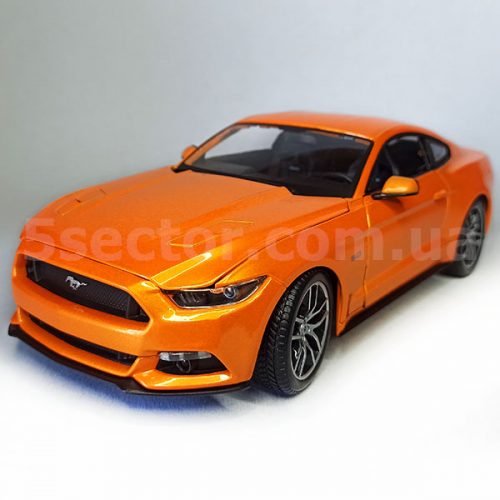 Ford Mustang GT 2015 Модель 1:18 Оранжевый