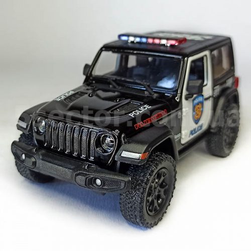 Jeep Wrangler Police Модель 1:36 Черный