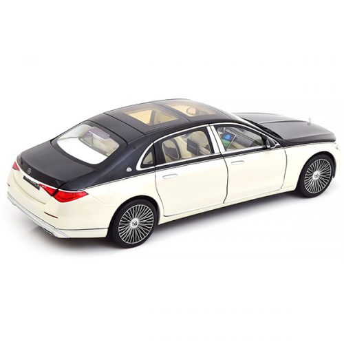 Mercedes-Maybach S 680 2021 Модель 1:18 Черно-белый