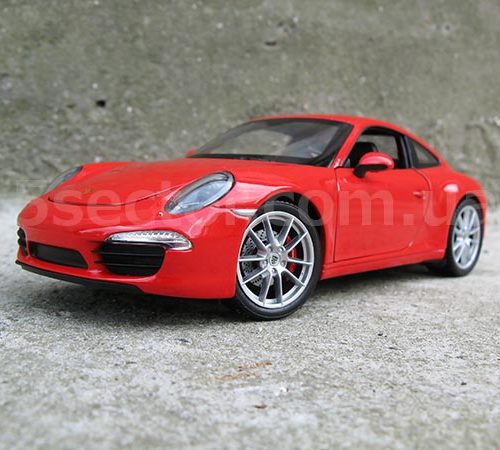 Porsche 911 (991) Carrera S Модель 1:24 Красный