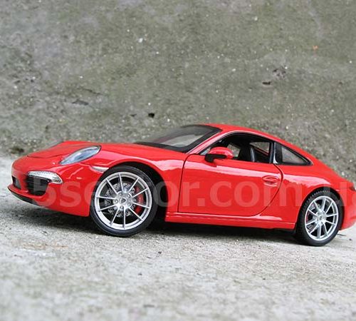 Porsche 911 (991) Carrera S Модель 1:24 Красный