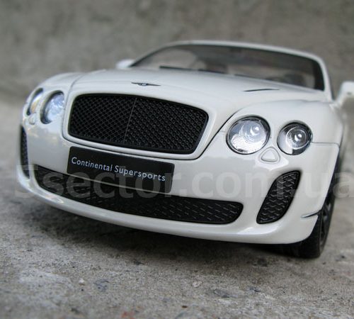 Bentley Continental SuperSports Модель 1:24 Белый