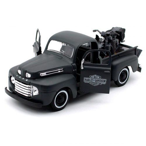 Ford F-1 1948 Tuning & Harley-Davidson WLA Flathead 1942 Модель 1:24