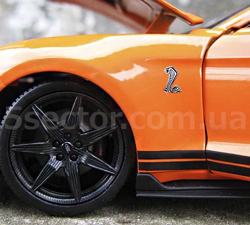 Ford Mustang Shelby GT500 2020 Модель 1:18 Оранжевый