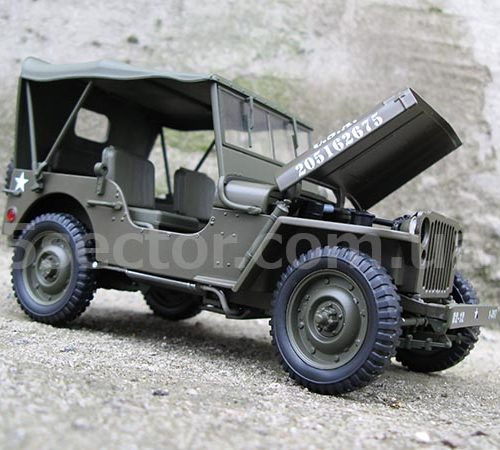 Jeep Willys MB U.S. Army with Soft Top Модель 1:18