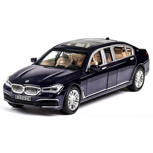 BMW 760 лимузин Модель 1:24 Синий