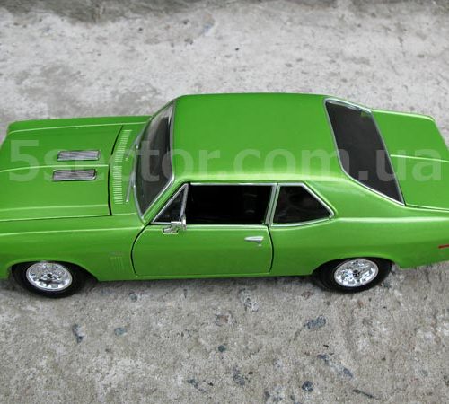 Chevrolet Nova SS 1970 Модель 1:24 Зеленый