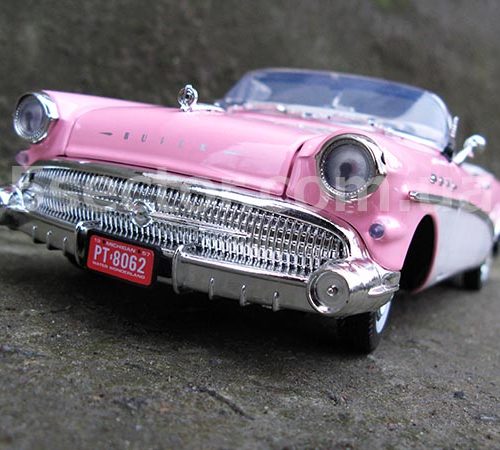 Buick Roadmaster Convertible 1957 Модель 1:18 Розовый