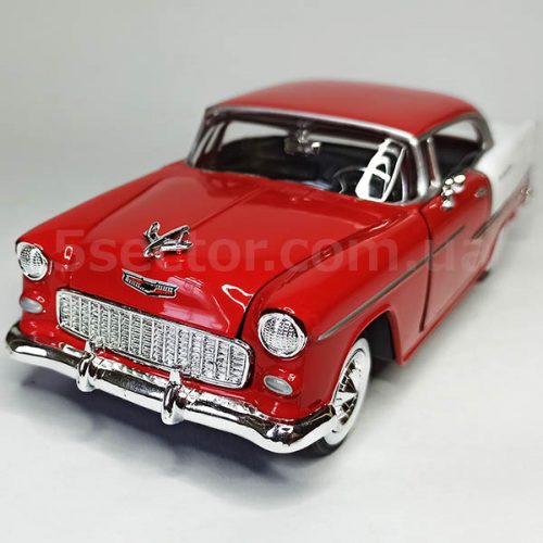 Chevrolet Bel Air 1955 Модель 1:24 Красный