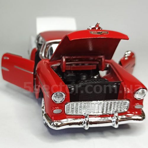 Chevrolet Bel Air 1955 Модель 1:24 Красный