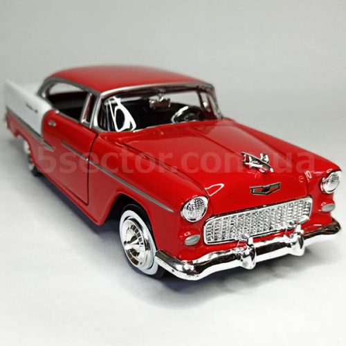 Chevrolet Bel Air 1955 Модель 1:24 Красный