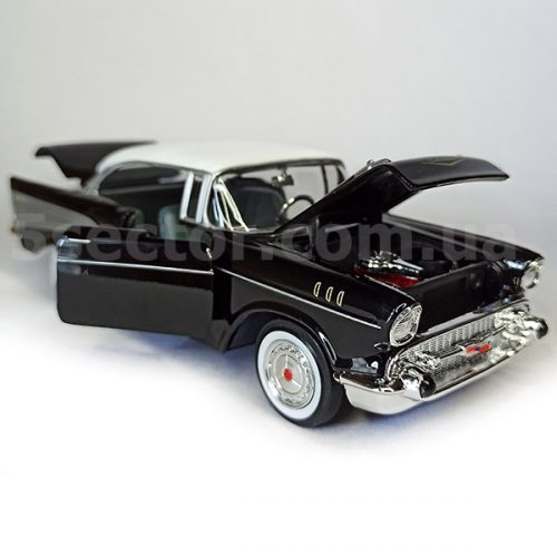 Chevrolet Bel Air 1957 Модель 1:24 Черный