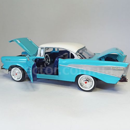 Chevrolet Bel Air 1957 Модель 1:24 Голубой