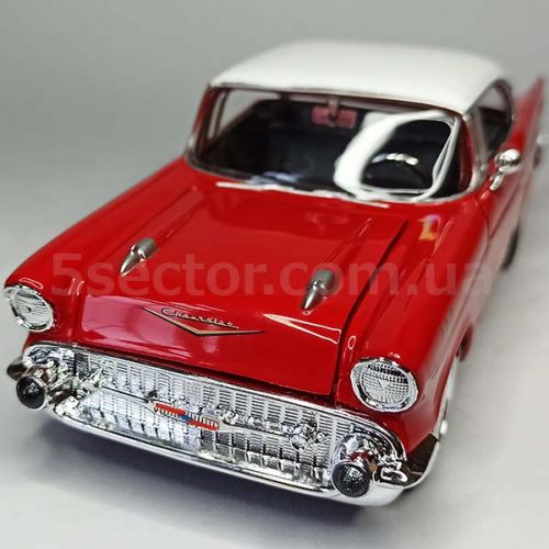 Chevrolet Bel Air 1957 Модель 1:24 Красный