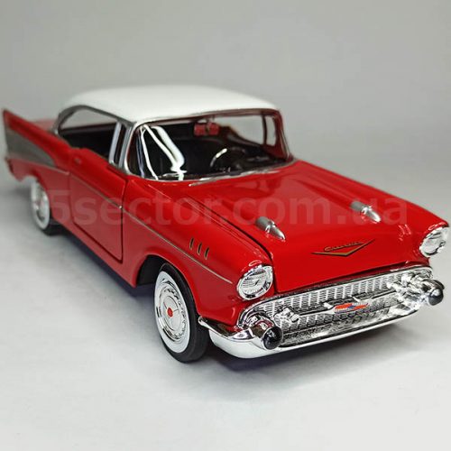 Chevrolet Bel Air 1957 Модель 1:24 Красный