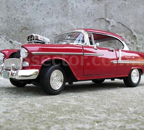 Chevrolet Bel Air Tuning 1955 Модель 1:18 Красный