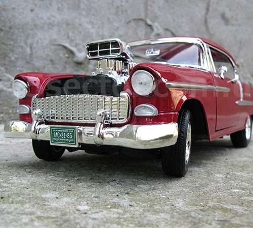 Chevrolet Bel Air Tuning 1955 Модель 1:18 Красный